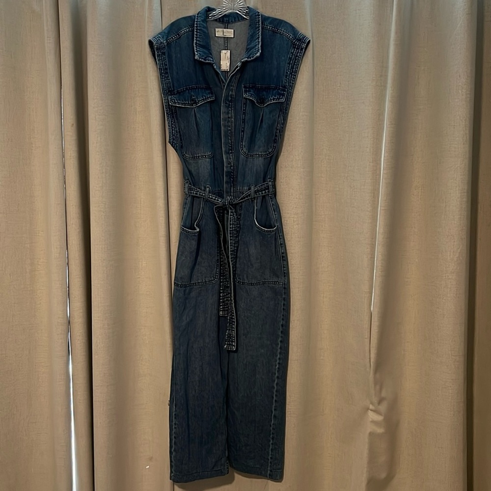 We the Free-Denim Jumpsuit